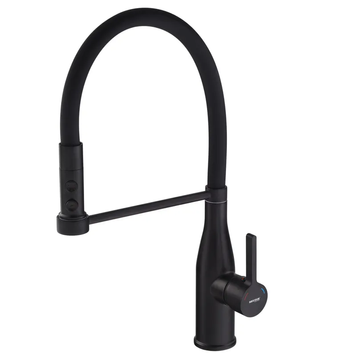 Змішувач для кухні Mixxus Premium Summer 017 BLACK REFL.BLACK (MI6961) MI6961 фото