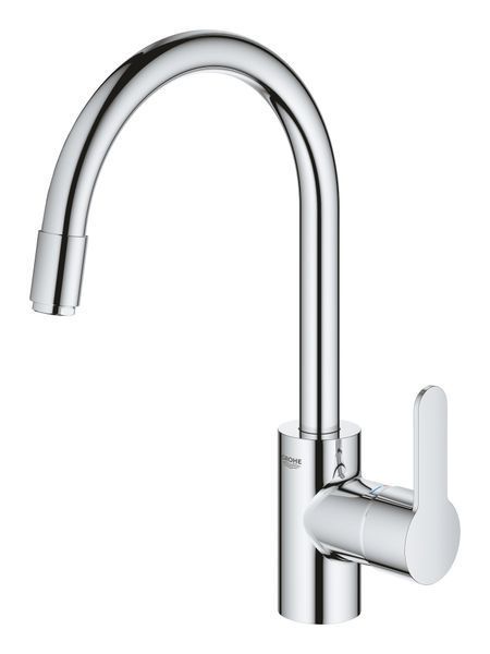 Смеситель для кухни с выдвижным изливом Grohe Eurostyle Cosmopolitan (31126004) 31126004 фото