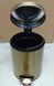 Відро для сміття з плавним закриттям кругле Mixxus Ellipse-TC0205 Brushed Gold 5л (колір матове золото) (MI8400) MI8400 фото 6