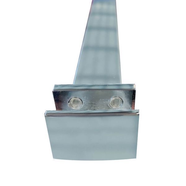 Душевая перегородка Koer SR SP01-100x200-TR-01 Walk-In прозрачное стекло Easy Clean 8мм, хром (KR5393) KR5393 фото