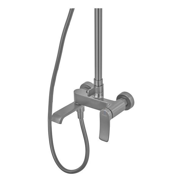 Душевая колонна со смесителем Mixxus Premium DALI 009-J Graphite (MI6760) MI6760 фото