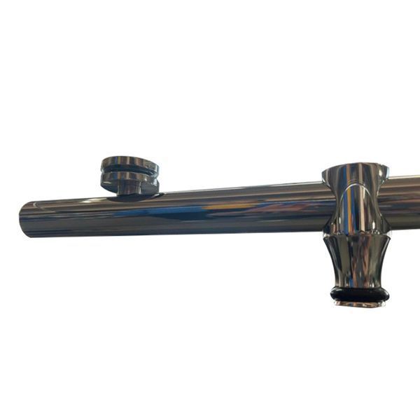 Дверь в нишу Koer SR SD06-120x220-TR-01 прозрачное стекло Easy Clean 8мм, хром (KR5367) KR5367 фото