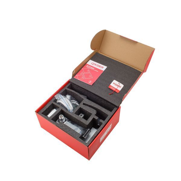Змішувач для ванни з коротким зливом Koer KB-41007-01 (Колір хром) (KR3454) KR3454 фото