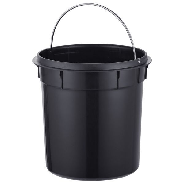 Відро для сміття з плавним закриттям кругле Mixxus Ellipse-TC0205 Brushed Gold 5л (колір матове золото) (MI8400) MI8400 фото
