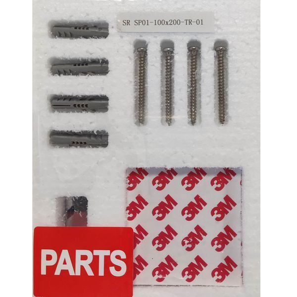 Душевая перегородка Koer SR SP01-100x200-TR-01 Walk-In прозрачное стекло Easy Clean 8мм, хром (KR5393) KR5393 фото