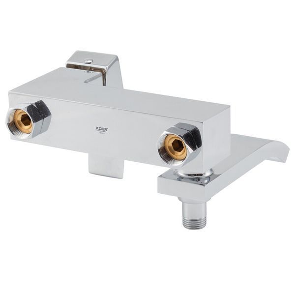 Змішувач для ванни з коротким зливом Koer KB-41007-01 (Колір хром) (KR3454) KR3454 фото