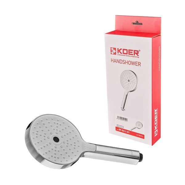 Лейка для душа Koer KP-0411-01 3 функции (Цвет хром) (KR5415) KR5415 фото