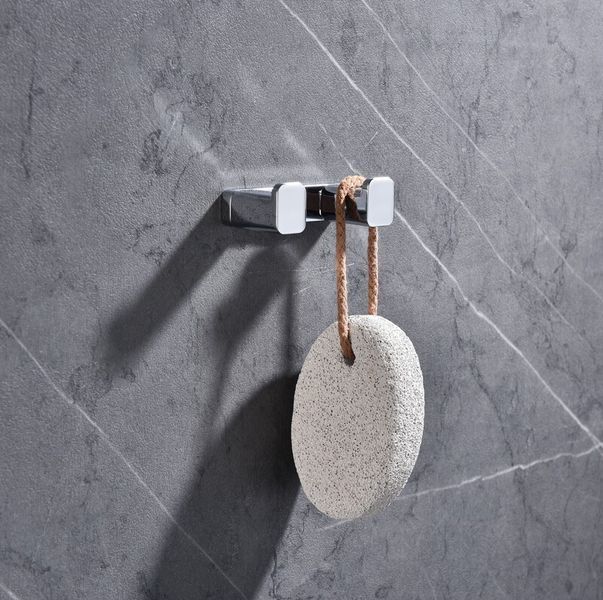 Гачок подвійний Koer AS-0101-2-01 колір хром глянець (KR6157) KR6157 фото
