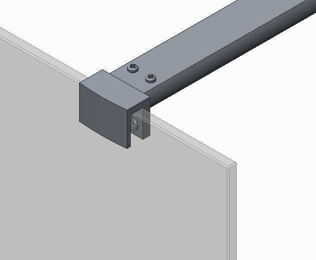 Душевая перегородка Koer SR SP01-100x200-TR-01 Walk-In прозрачное стекло Easy Clean 8мм, хром (KR5393) KR5393 фото