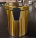 Відро для сміття з плавним закриттям кругле Mixxus Ellipse-TC0205 Brushed Gold 5л (колір матове золото) (MI8400) MI8400 фото 11