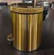 Відро для сміття з плавним закриттям кругле Mixxus Ellipse-TC0205 Brushed Gold 5л (колір матове золото) (MI8400) MI8400 фото 19