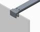 Душевая перегородка Koer SR SP01-100x200-TR-01 Walk-In прозрачное стекло Easy Clean 8мм, хром (KR5393) KR5393 фото 10