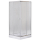 Душова кабіна з низьким піддоном Mixxus CUBIC SCT01-100x100x195-FB CHROME матове скло 4мм (MI6904) MI6904 фото 1