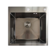 Мойка MIXXUS MH5050 DECOR GRAPHITE (MH5050 DECOR NANO-BLACK)(3.0/0.8) из нерж. стали (цвет графит) (MX1929) MX1929 фото 1