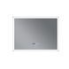 Зеркало Mixxus FLAT MR04-80x60 с Led Touch, Anti-fog, димером, регулятором яркости, часами (MI6928) MI6928 фото 5