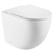 Унитаз напольный безбачковой Mixxus Premium ELLIPSE-0701-T1 570х365х410mm, система смыва TORNADO 1.0 (MP6593) MP6593 фото 1
