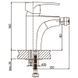 Смеситель для биде Haiba Ceba 002 (HB0026) HB0026 фото 2
