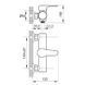 Смеситель для душа Zerix PUD5 146 (ZX2919) ZX2919 фото 2