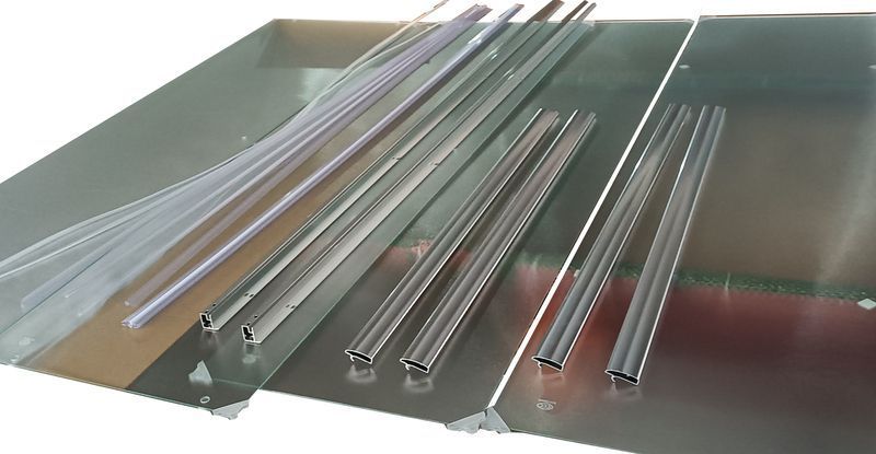 Душова кабіна з низьким піддоном Mixxus CUBIC SCT01-100x100x195-FB CHROME матове скло 4мм (MI6904) MI6904 фото