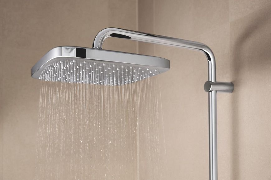 Душевая система с термостатом для настенного монтажа Grohe Tempesta System 250 Cube (26689001) 26689001 фото