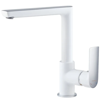 Змішувач для кухні HAIBA ALEX 018 WHITE-CHROME (HB9569) HB9569 фото