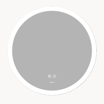Зеркало Zerix Solo MC02-80 с LED Touch, Anti-fog, димером, регулятором яркости (ZX6066) ZX6066 фото