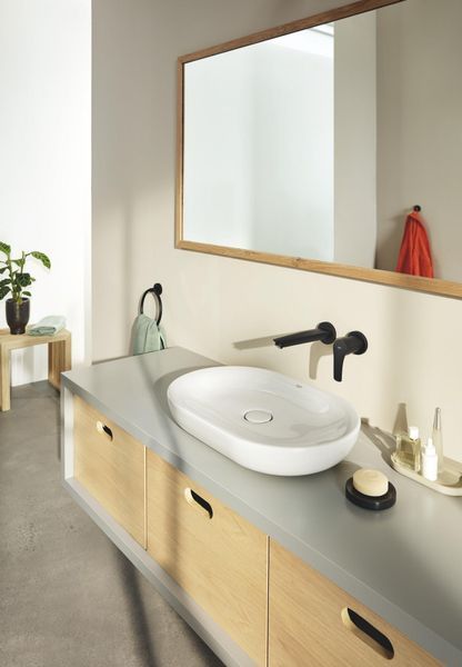 Смеситель для раковины Grohe Eurosmart на 2 отверстия M-Size (293382433) 293382433 фото