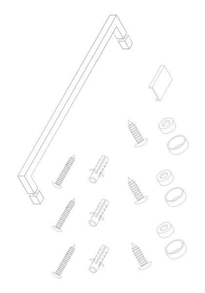 Шторки стеклянные на ванну Koer SR BS02-80x140-TR-01 прозрачное стекло 6мм, хром (KR5401) KR5401 фото