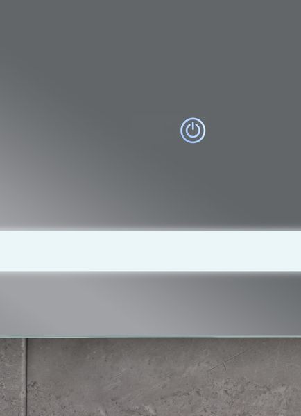 Зеркало Mixxus TWEE MR09-80x60-Reverse с Led Touch, Anti-fog, димером, регулятором яркости (MI6660) MI6660 фото