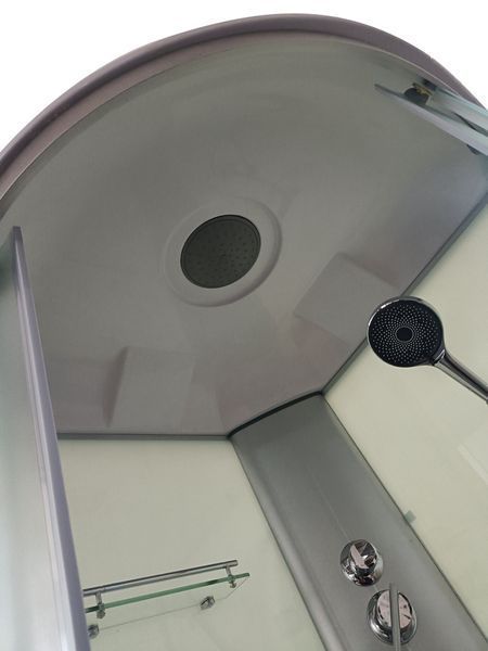 Бокс душевой с гидромассажем Mixxus STRONG SBH01-90x90x215-FB SATIN с высоким поддоном (MI6888) MI6888 фото