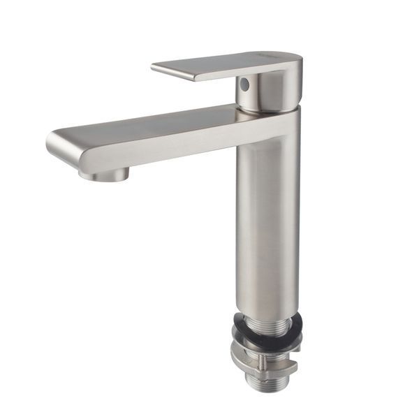 Смеситель для умывальника Koer KI-10015-02 (из нерж. стали) (Цвет нерж) (KR4781) KR4781 фото