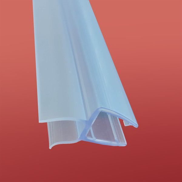 Шторки стеклянные на ванну Koer SR BS02-80x140-TR-01 прозрачное стекло 6мм, хром (KR5401) KR5401 фото