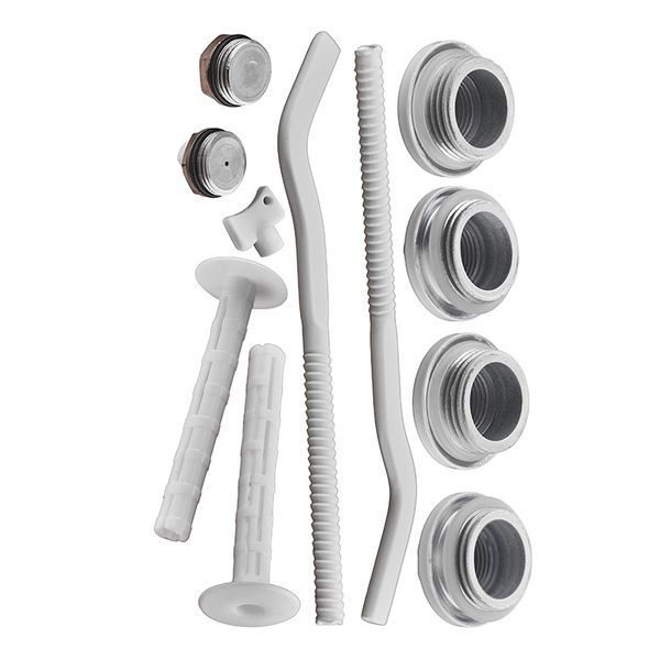 Комплект для радиатора 1/2" (с креплениями) Bitherm SET-03 (BT0554) BT0554 фото