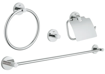Набір аксесуарів 4 в 1 Grohe Essentials New (40776001) 40776001 фото