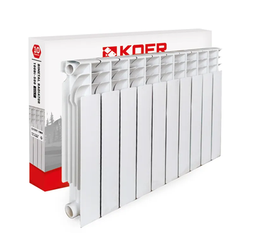 Радиатор секционный KOER 100 Bimetal-500 GOLF (KR5164) / Цена за 1 секцию KR5164 фото