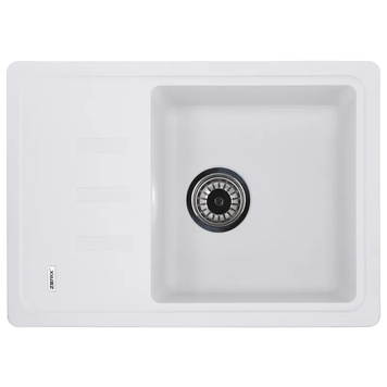 Мойка кухонная Zerix ZS-6243S-01 Белая (ZX4571) ZX4571 фото
