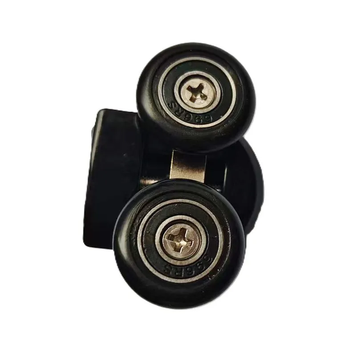 Ролики для душових кабін подвійні колеса MIXXUS PREMIUM ROLLERS SCP05-1 BLACK верхні (25mm для DIVERSE SC03) (MI8168) MI8168 фото