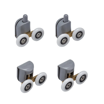Комплект роликів для кабіни Mixxus Rollers SCP04-2x2 Graphite подвійний 2 вер.+2 ниж.(сірий) (MI8164) MI8164 фото