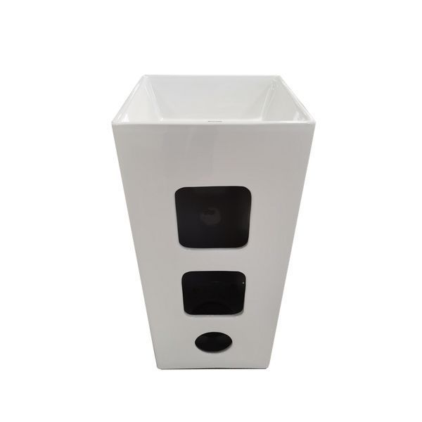 Раковина моноблок MIXXUS PREMIUM QUADRO-1101 410х410х850mm (MP6574) MP6574 фото