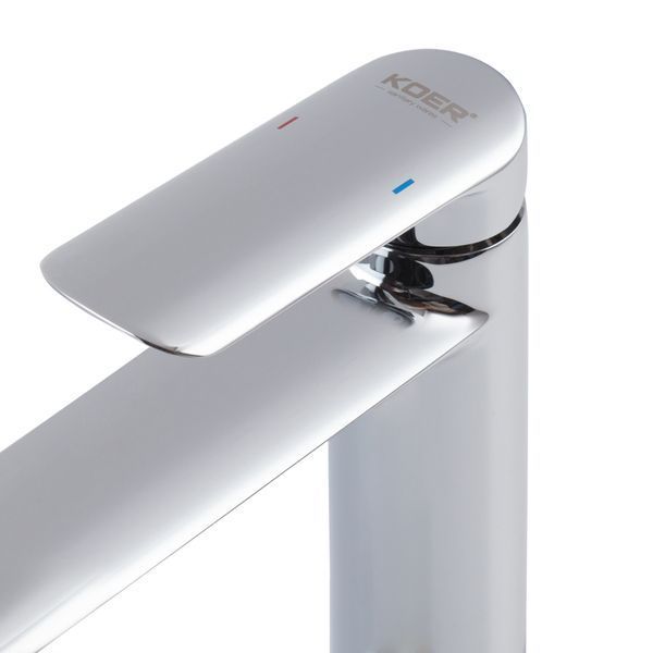 Змішувач для умивальника Koer KB-11028-01 високий (KR5293) KR5293 фото