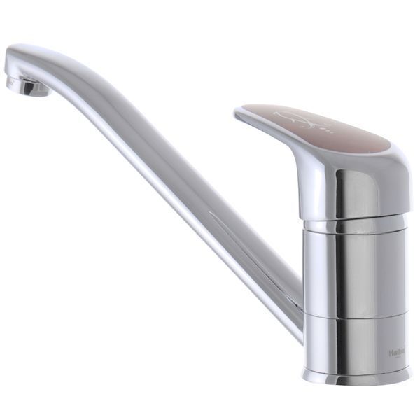 Смеситель для кухни Haiba Magic 004 с красной ручкой (HB0688) HB0688 фото