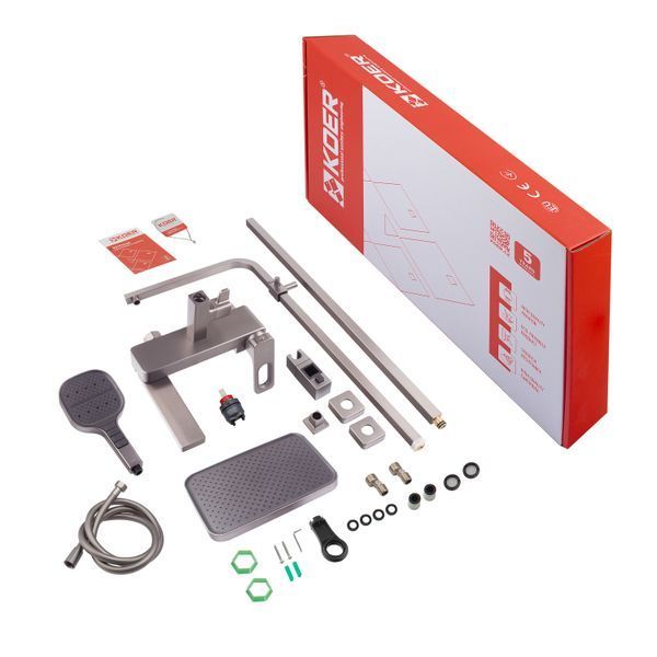 Душевая колонна со смесителем Koer KB-56031-07, 3 функции (KR5440) KR5440 фото