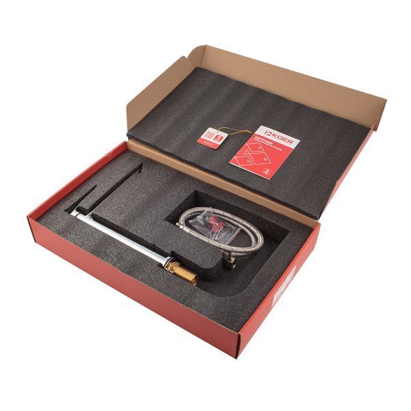 Змішувач для умивальника Koer KB-11028-01 високий (KR5293) KR5293 фото