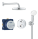 Душова система прихованого монтажу з термостатом Grohe Grohtherm Convent. Concealed (34727000) 34727000 фото 1