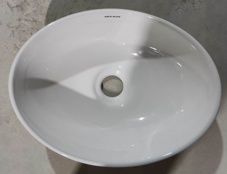 Раковина накладна Mixxus Premium ELLIPSE-0107 345х265х120mm (MP6525) MP6525 фото