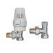 Комплект для подключения радиатора Koer SET-23 - 1/2'' угловой с термоголовкой, кликовый крепеж (KR5284) KR5284 фото 6