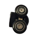 Ролики для душових кабін подвійні колеса MIXXUS PREMIUM ROLLERS SCP05-1 BLACK верхні (25mm для DIVERSE SC03) (MI8168) MI8168 фото 1