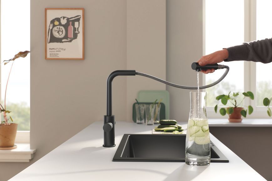 Смеситель для кухни с подключением к фильтру Grohe Blue Pure Minta (30590KF0) 30590KF0 фото