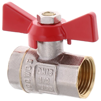 Кран кульовий Waterpro 1/2" ГГ1/2" ГГМ (WP0146) WP0146 фото