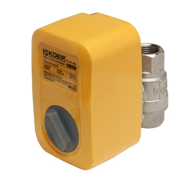 Кран 1/2" с электроприводом Koer KR.S1502-3 12В SUS (KR5568) KR5568 фото